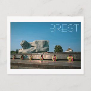 Weißrussland Belarus Brest Брест Festung Postkarte