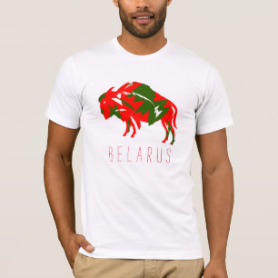 Weißrussland Belarussischer Bison Зубр Беларусь Mi T-Shirt