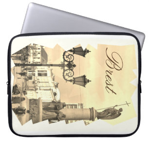 Weißrussland Brest Architektur Laptop Hülle Cover