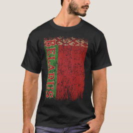 Weißrussland Flag Geschenk Frauen Männer Kinder Be T-Shirt