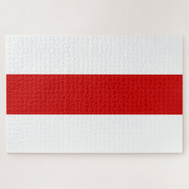 Weißrussland-Flagge (rot und weiß)
