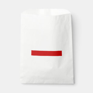 Weißrussland-Flagge (rot und weiß) Geschenktütchen
