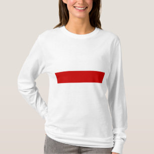 Weißrussland-Flagge (rot und weiß) T-Shirt