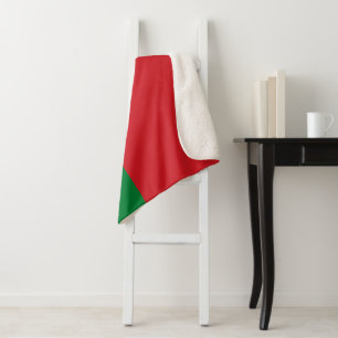 Weißrussland-Flagge Sherpadecke