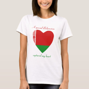 Weißrussland-Flagge Sweetheart-T - Shirt