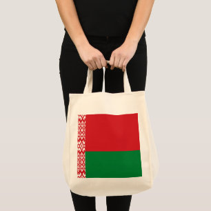 Weißrussland-Flagge Tragetasche