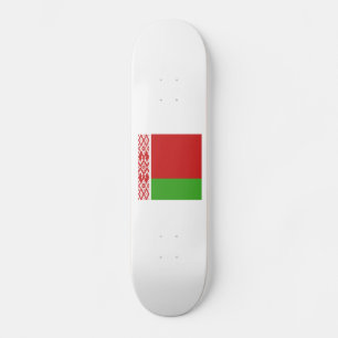 Weißrussland-Flaggenzeichen Skateboard