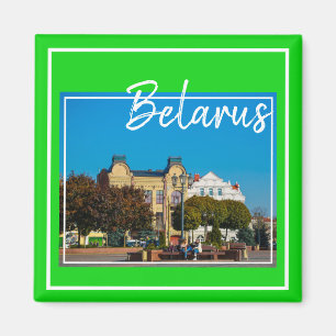 Weißrussland Grodno Stadtansicht Architektur Magne Magnet