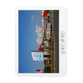 Weißrussland Grodno Stadtarchitektur Magnet