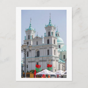 Weißrussland Grodno Stadtarchitektur Postkarte