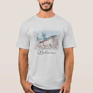 Weißrussland Hrodna Grodno Architecture T - Shirt 