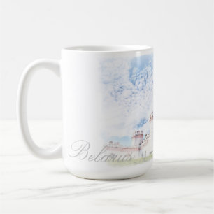 Weißrussland Kosava Schloss Architektur Malerei Ta Kaffeetasse