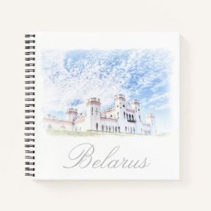 Weißrussland Kosava Schloss Architektur Natur Noti Notizbuch