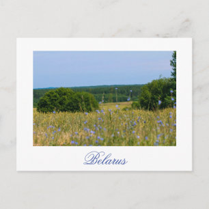 Weißrussland Landschaft Landschaft Landschaft Post Postkarte