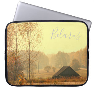 Weißrussland Landschaftscomputer Laptop-Sieb Laptopschutzhülle