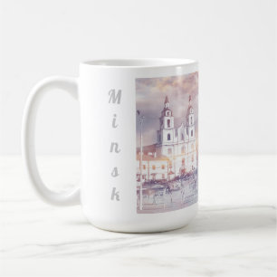 Weißrussland Minsk Architektur Malerei Tasse