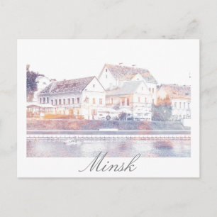 Weißrussland Minsk Architektur Postkarte
