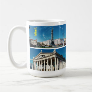 Weißrussland Minsk Architektur Stadtsatz Kaffeetasse