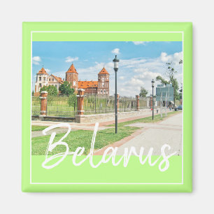 Weißrussland Mir Burg Architektur Naturmagnet Magnet