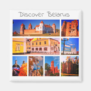 Weißrussland Mir Castle Grodno Architecture Magnet