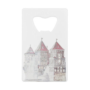 Weißrussland Mir Schloss Architektur Geldbeutel Flaschenöffner
