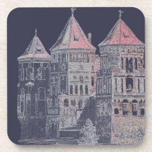 Weißrussland Mir Schloss Architektur Getränkeuntersetzer