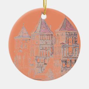 Weißrussland Mir Schloss Architektur Keramik Ornament