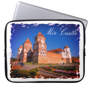 Weißrussland Mir Schloss Architektur Laptop Hülle Laptopschutzhülle