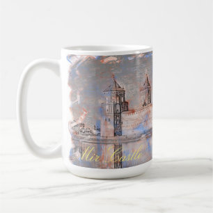 Weißrussland Mir Schloss Architektur Malerei Tasse