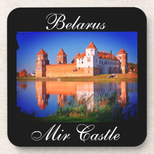 Weißrussland Mir Schloss Architektur Natur Achterb Getränkeuntersetzer