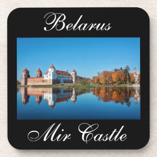 Weißrussland Mir Schloss Architektur Natur Achterb Getränkeuntersetzer