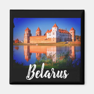 Weißrussland Mir Schloss Architektur Natur Magnet