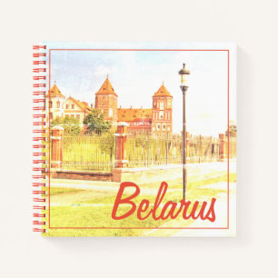 Weißrussland Mir Schloss Architektur Natur Notizbu Notizbuch