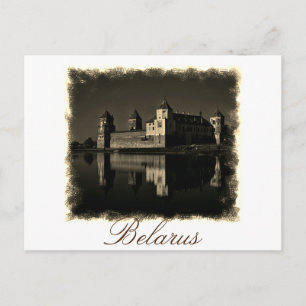 Weißrussland Mir Schloss Architektur Postkarte