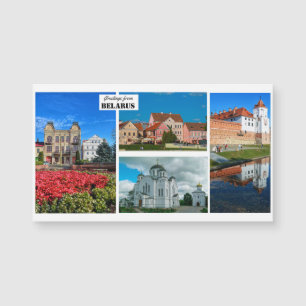 Weißrussland Nature Architecture Magnet Magnetkart