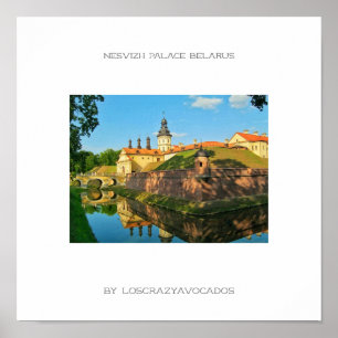 Weißrussland Nesvizh Palace Architektur Natur Post Poster