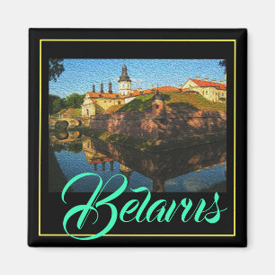 Weißrussland Nesvizh Palast Architektur Naturmagne Magnet