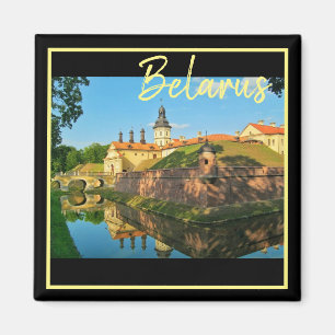 Weißrussland Neswisch-Palast Architektur Natur Mag Magnet