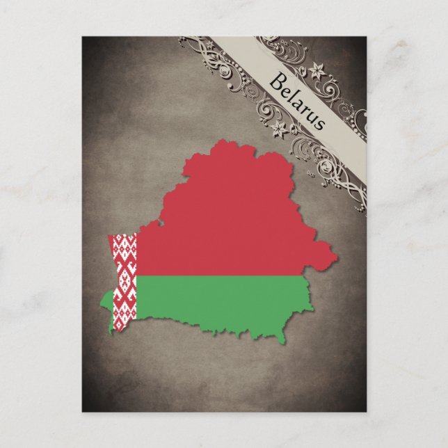 Weißrussland Postkarte (Vorderseite)