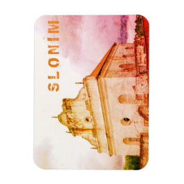 Weißrussland Slonim Große Synagoge-Architektur Magnet