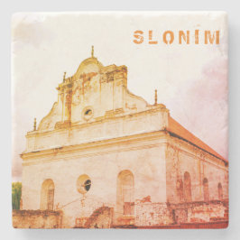Weißrussland Slonim Große Synagoge-Architektur Steinuntersetzer