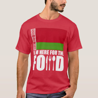 Weißrussland Souvenir Lebensmittel Reise Familie T-Shirt