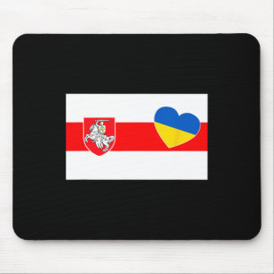 Weißrussland steht mit der Ukraine Belarussen unte Mousepad
