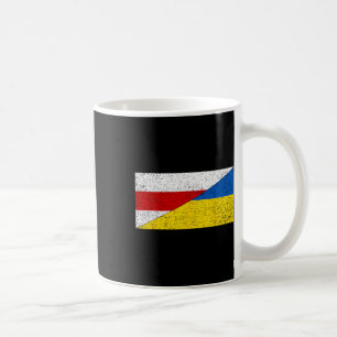 Weißrussland Ukraine Flagge Belarussisch Ukrainisc Kaffeetasse