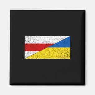 Weißrussland Ukraine Flagge Belarussisch Ukrainisc Magnet