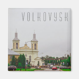 Weißrussland Volkovysk Stadt Architektur Magnet