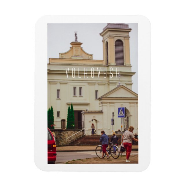 Weißrussland Volkovysk Vawkavysk Architektur Magnet (Vertikal)