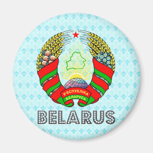 Weißrussland-Wappen Magnet