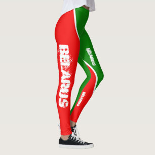 Weißrusslandfarben-Leggings Leggings