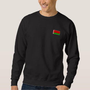 Weißrusslandflagge mit Vintagem belarussischem Nat Sweatshirt